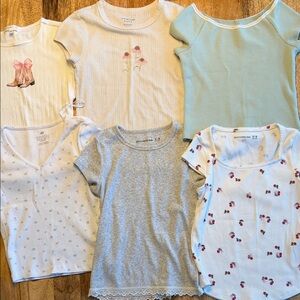 Abercrombie kids and other bundle of tees